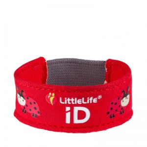 LittleLife Safety iD Strap - Červená, beruška